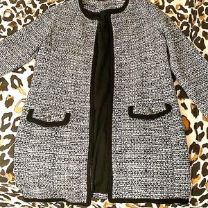 TALBOTS tweed jacket
